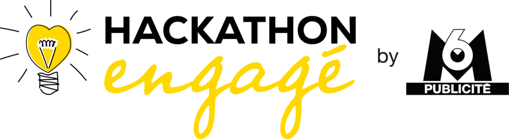 Logo du Hackathon Engagé par M6 Publicité