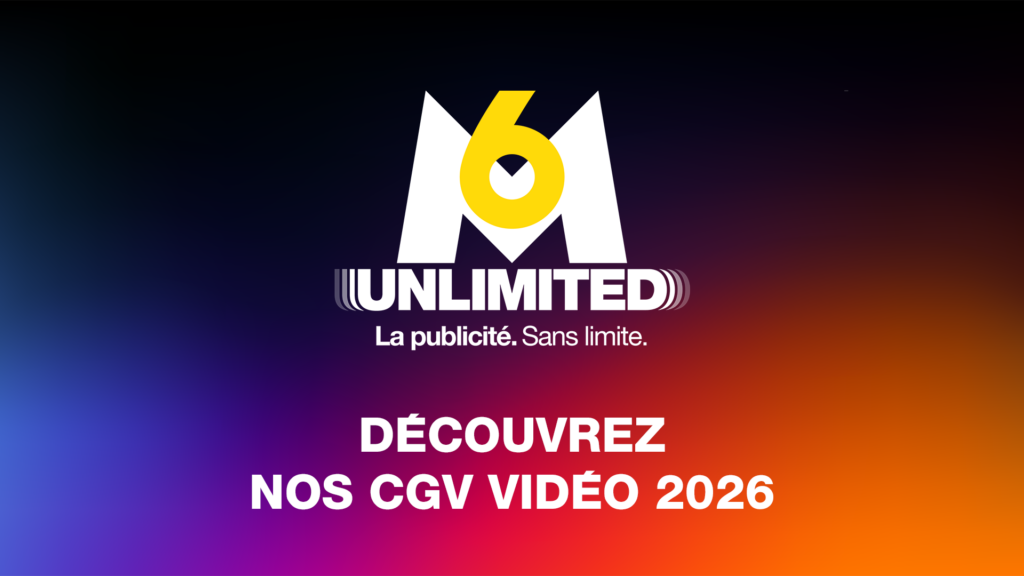 Visuel des CGV vidéo 2026 de la régie M6 Unlimited