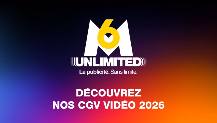 Visuel des CGV vidéo 2026 de la régie M6 Unlimited